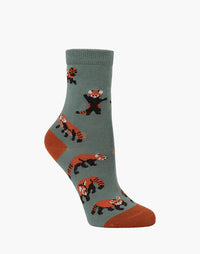 Red Pandas | Kids Bamboo Sock