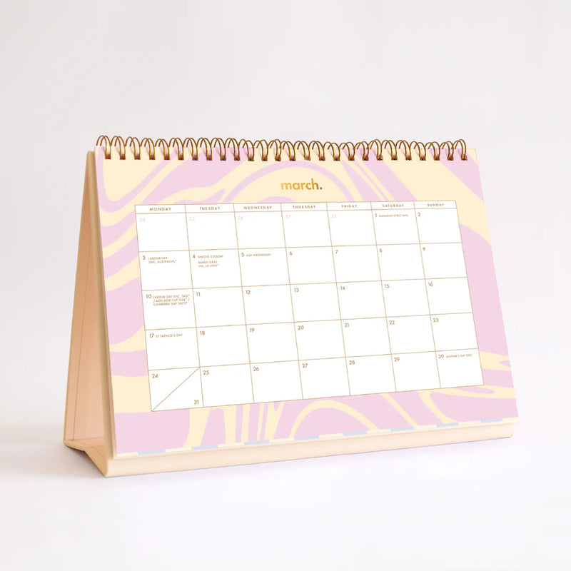 2025 Aesthetica A5 Desk Calendar