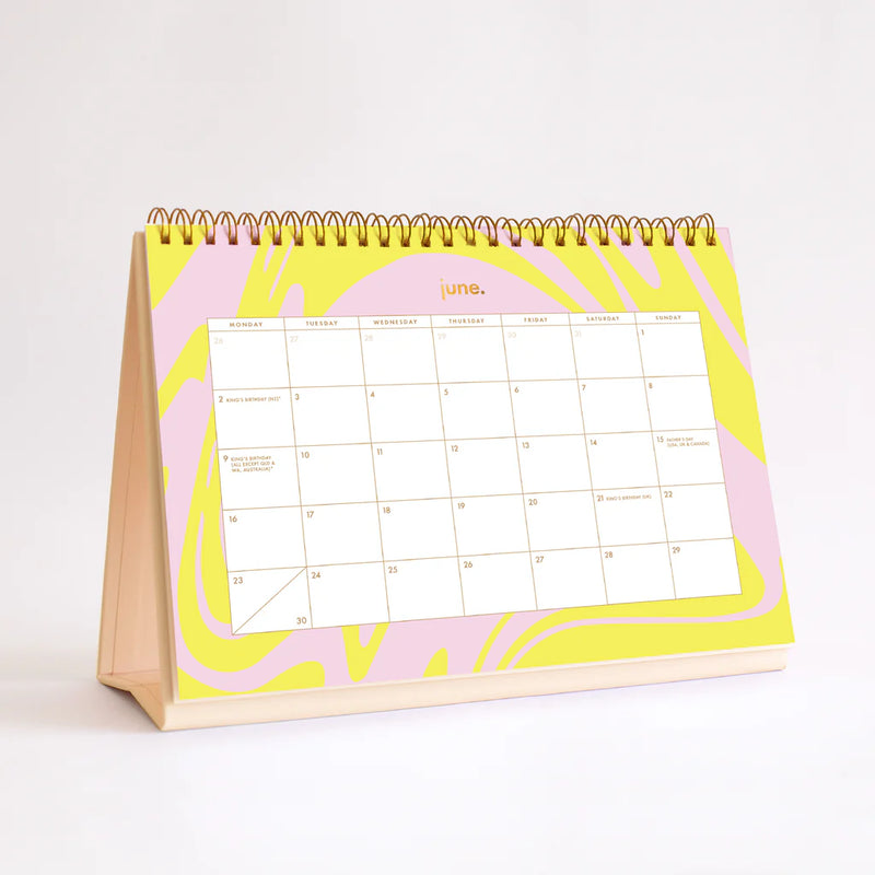 2025 Aesthetica A5 Desk Calendar