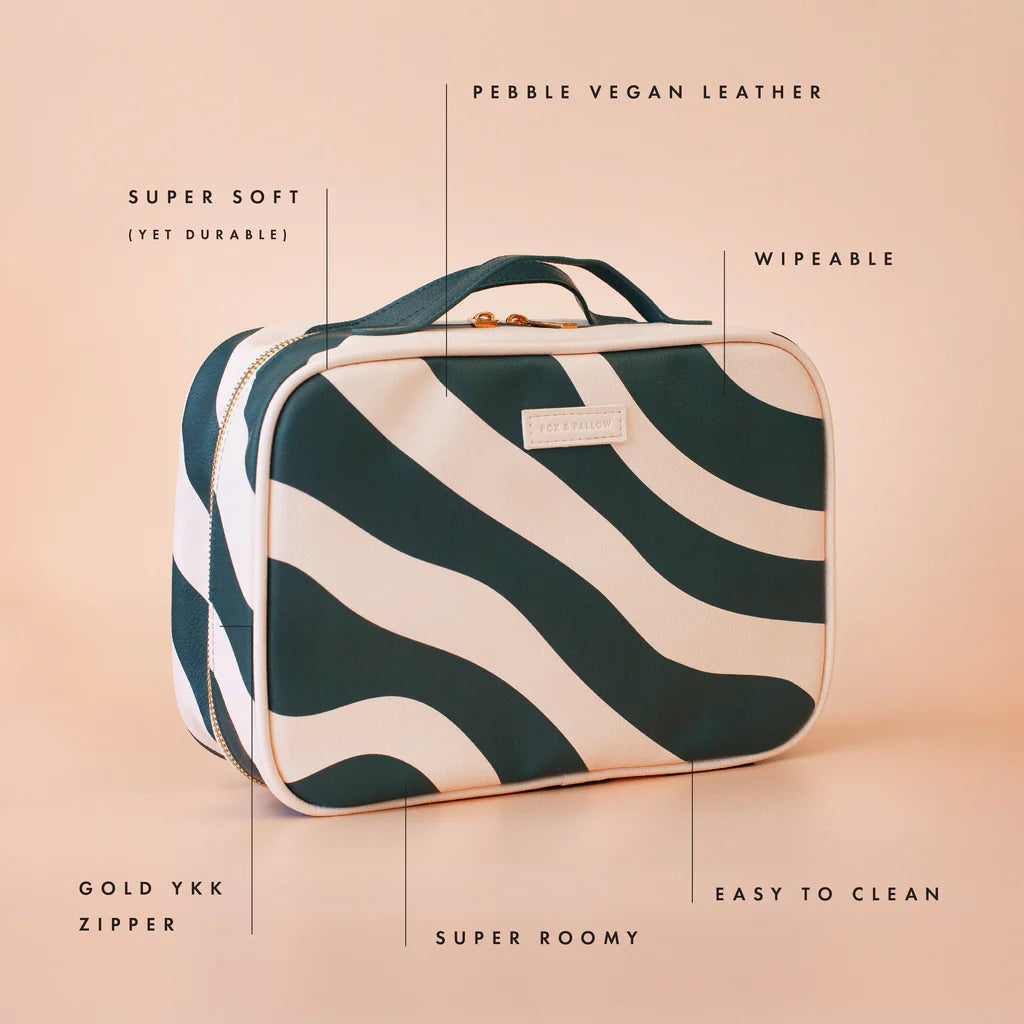 Forest Swirl Cosmetic Bags