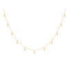 Tear Drop Choker | 18KT Yellow Gold Plate