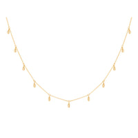 Tear Drop Choker | 18KT Yellow Gold Plate