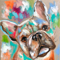 Pet Portraits by Amanda Brooks | Stone Drink Coaster Collection