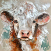 Heard Of Cows By Amanda Brooks | Stone Drink Coaster