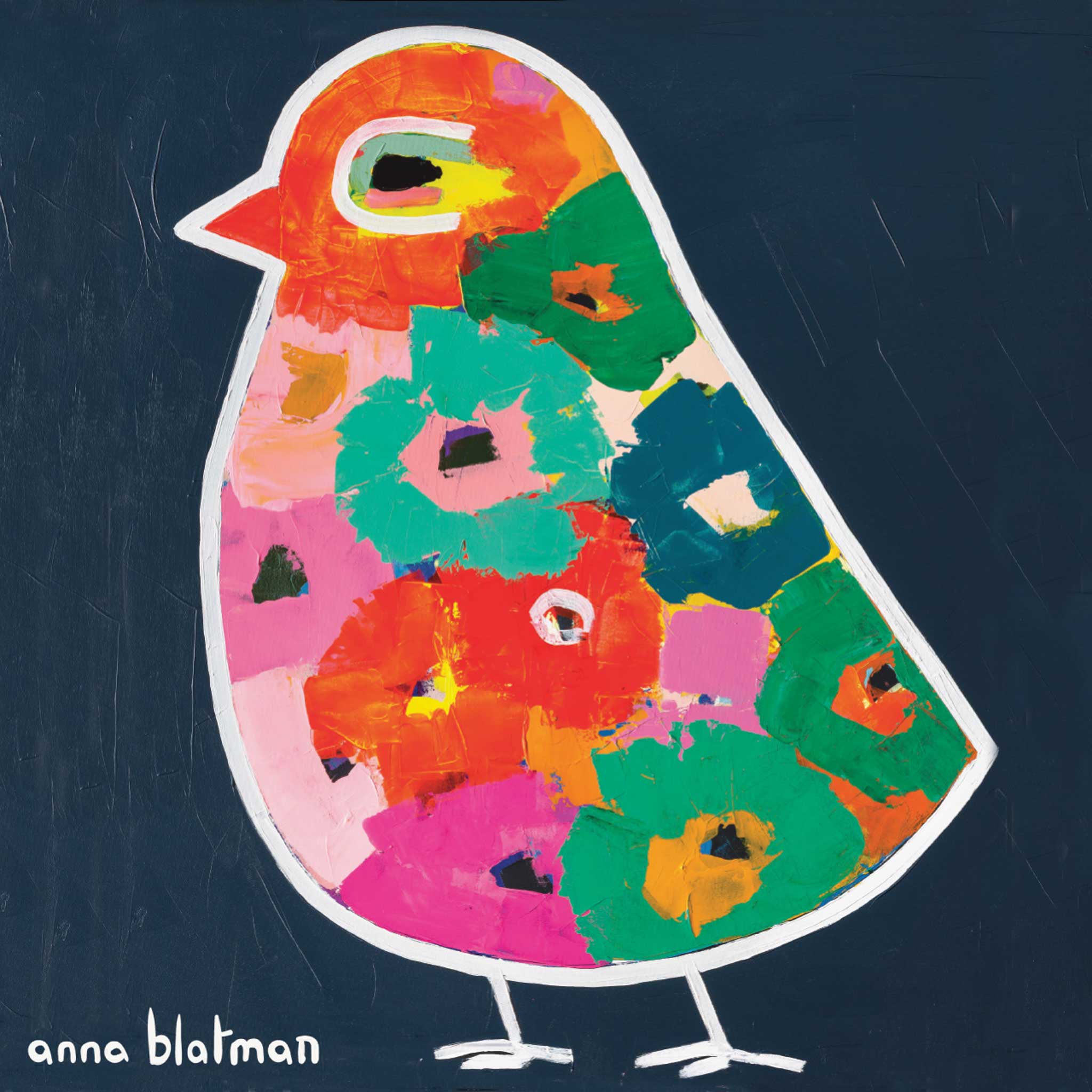 Bird Flock By Anna Blatman | Stone Drink Coaster