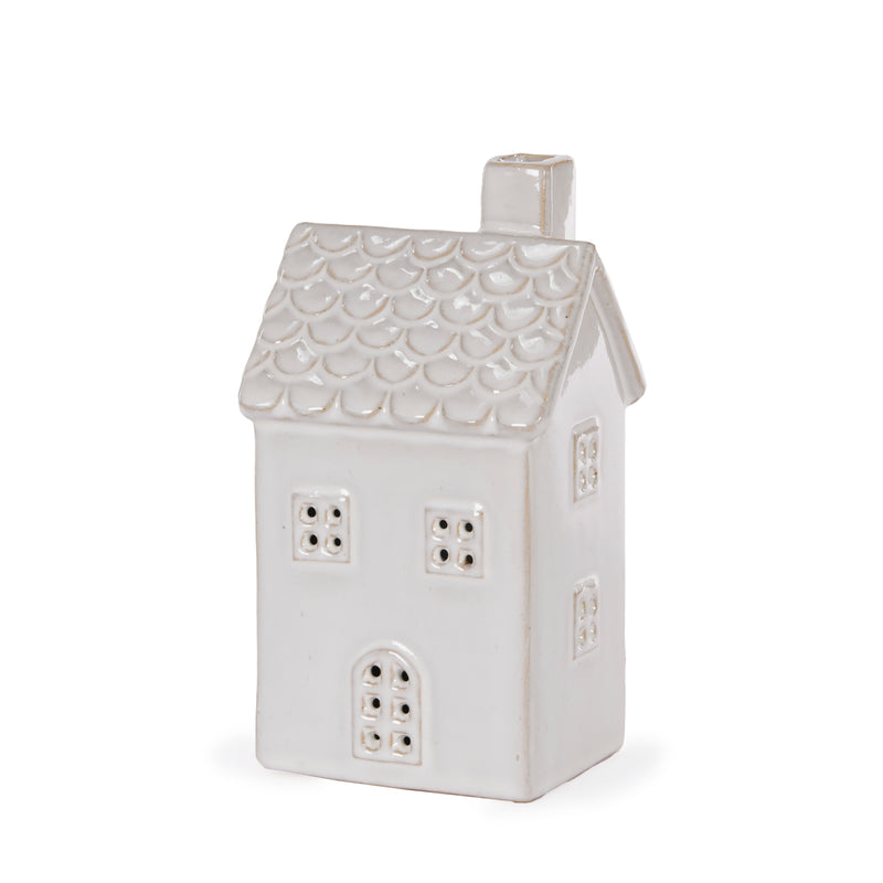 Led Ceramic House | White