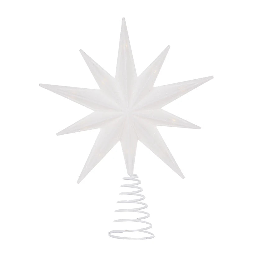 9 Point Led White Tree Topper