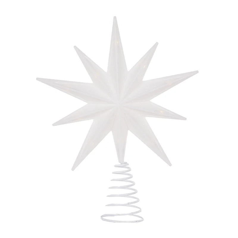 9 Point Led White Tree Topper