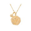 Night Sky Pendant Necklace | 18KT Yellow Gold Plate