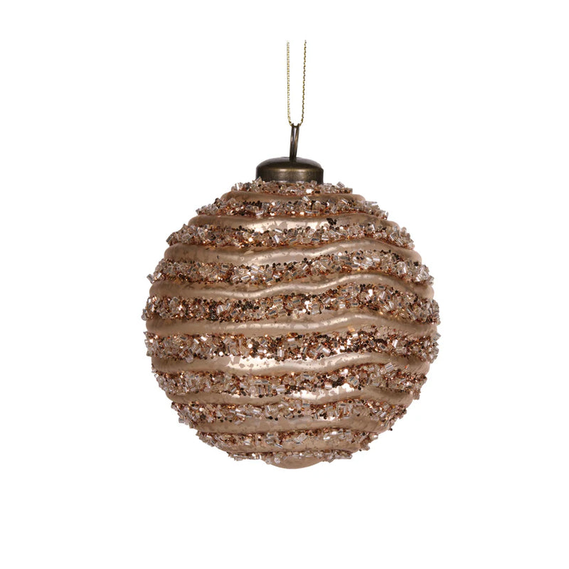 Champagne Wave Bauble