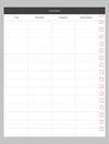 2025 Daily Hustle Planner | Pink