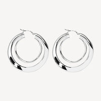 Strudel Hoop | Silver