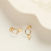 Tigger Earring | Silver + Gold