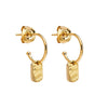 Tigger Earring | Silver + Gold