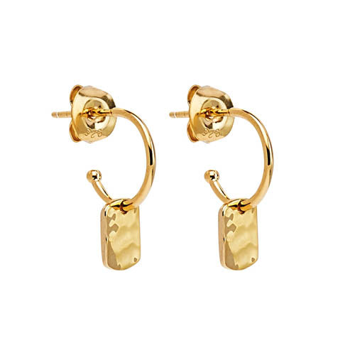 Tigger Earring | Silver + Gold