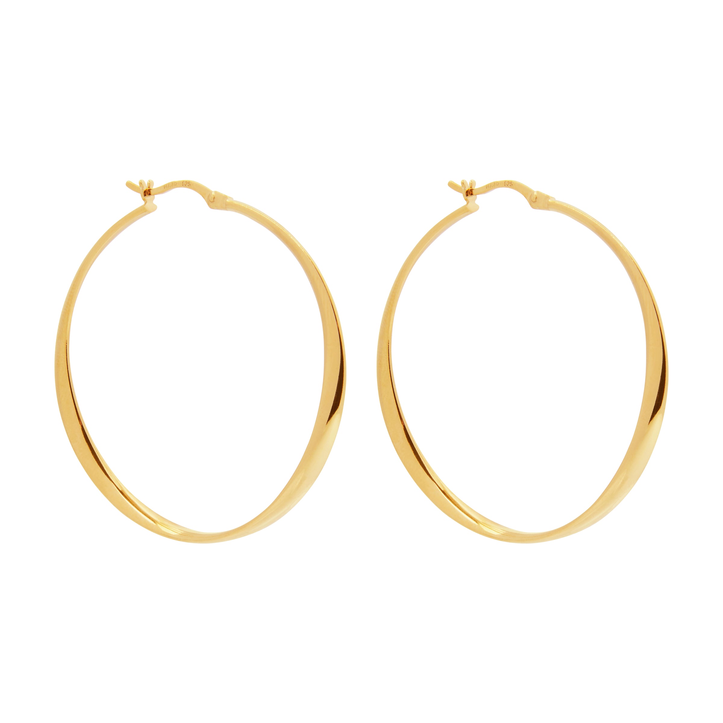 Vespa Gold Hoop Earring