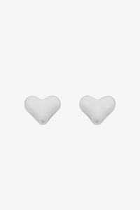 Mariel Silver Heart Earring