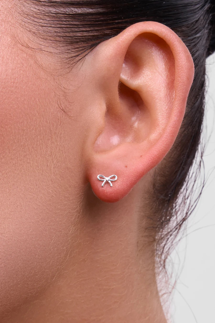 Petite Fancy Silver Earring