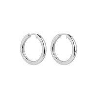 Subtle Huggie Earring | Silver