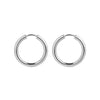 Subtle Huggie Earring | Silver