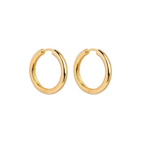 Subtle Huggie Earring | Yellow Gold