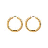 Subtle Huggie Earring | Yellow Gold