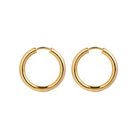 Subtle Huggie Earring | Yellow Gold