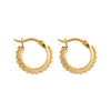 Chia Hoop Earring | Yellow Gold