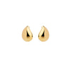 Sunshower Small Yellow Gold Stud Earring