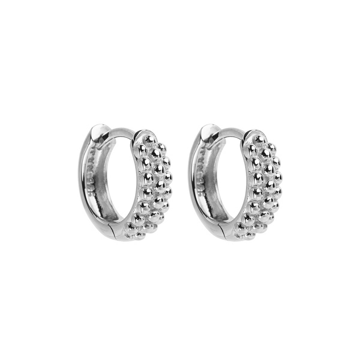 Chia Silver Huggie Earring