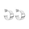 La Dolce Vita Hoop Earrings | Sterling Silver