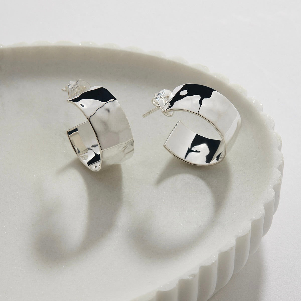 La Dolce Vita Hoop Earrings | Sterling Silver