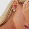 Pebblet Stud Earrings  | Sterling Silver