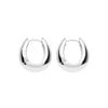 Arco Huggie Earrings | Sterling Silver