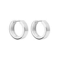 Stella Huggie Earrings | Sterling Silver