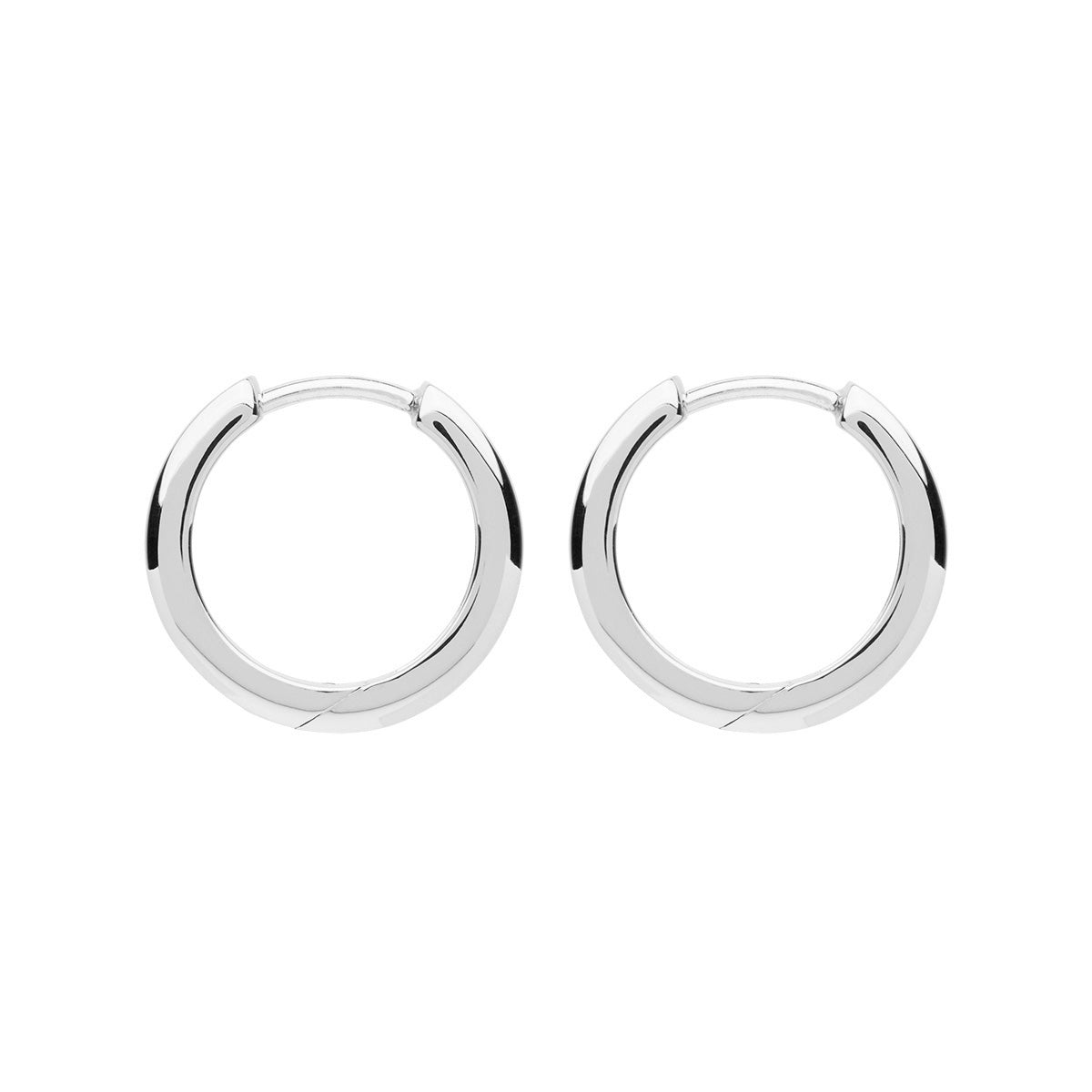 Stella Huggie Earrings | Sterling Silver