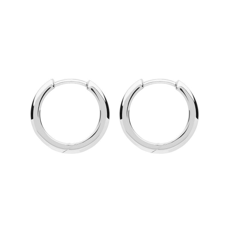 Stella Huggie Earrings | Sterling Silver