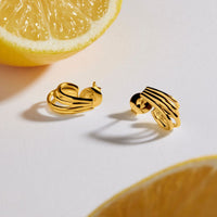 Vitality Earrings | Yellow Gold