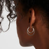 Sea of Change Hoop Earrings | Sterling Silver