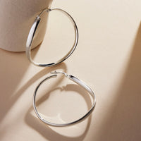 Odyssey Hoop Earrings | Sterling Silver