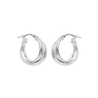 Sunshine Hoop Earrings | Sterling Silver