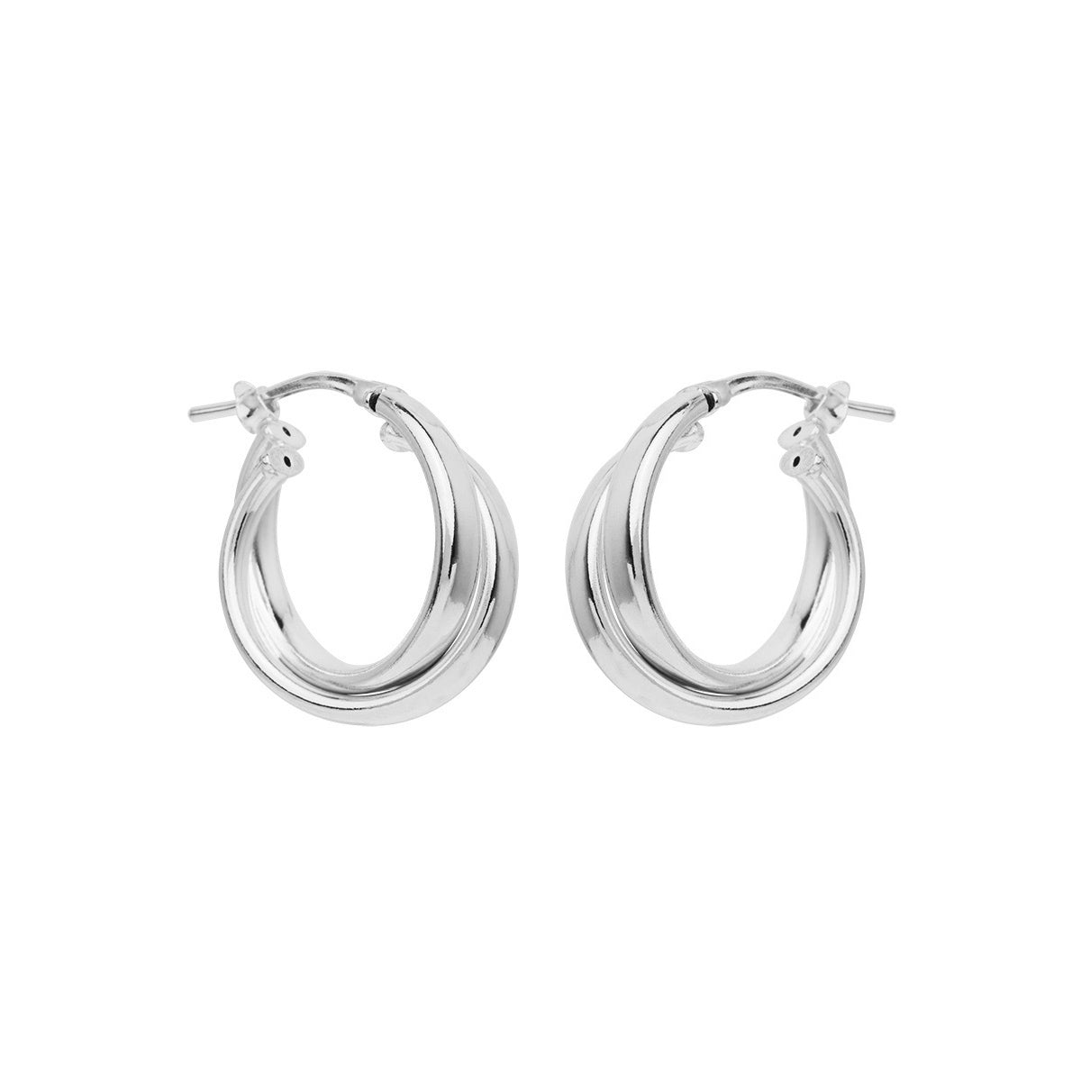 Sunshine Hoop Earrings | Sterling Silver