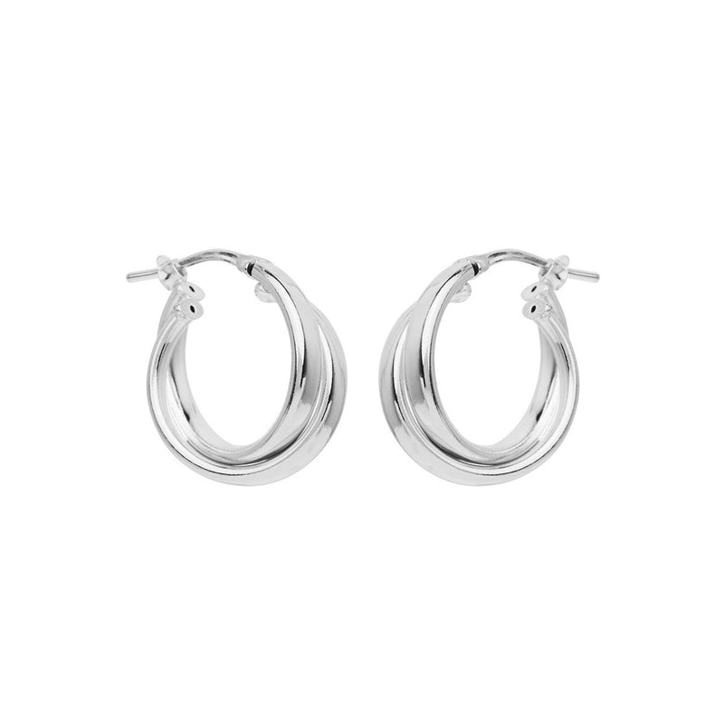 Sunshine Hoop Earrings | Sterling Silver