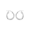 Sunshine Hoop Earrings | Sterling Silver