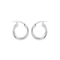 Sunshine Hoop Earrings | Sterling Silver