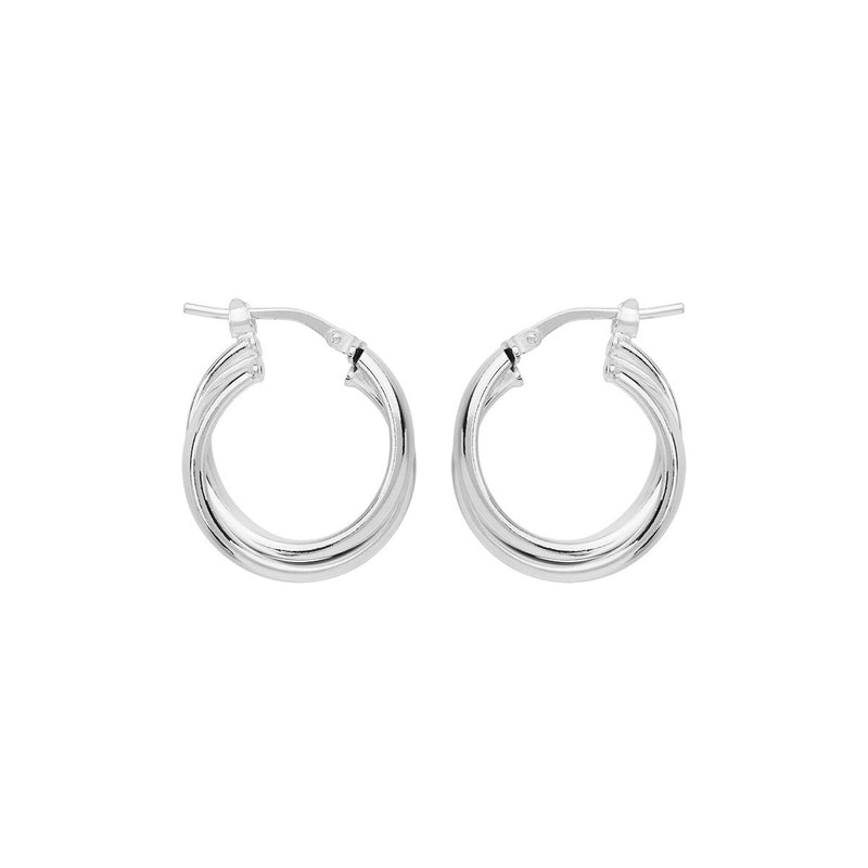 Sunshine Hoop Earrings | Sterling Silver