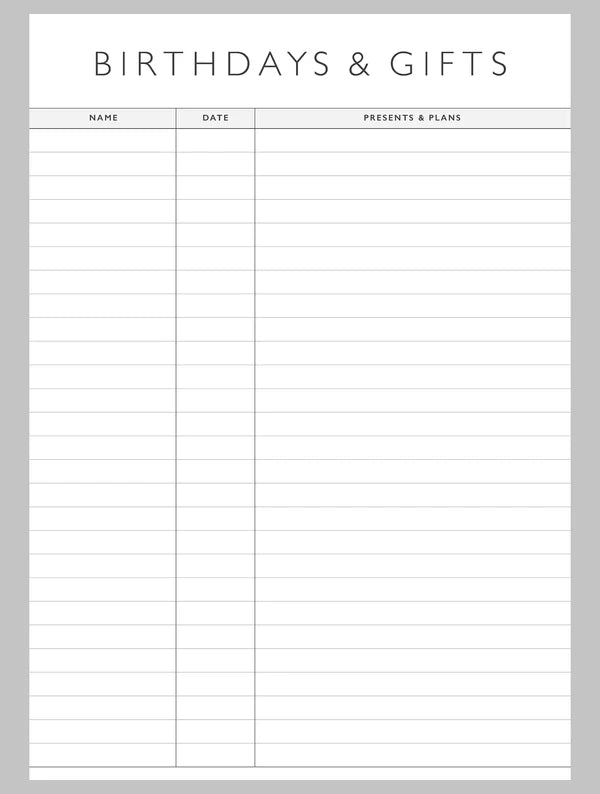 2025 Family Chaos Planner