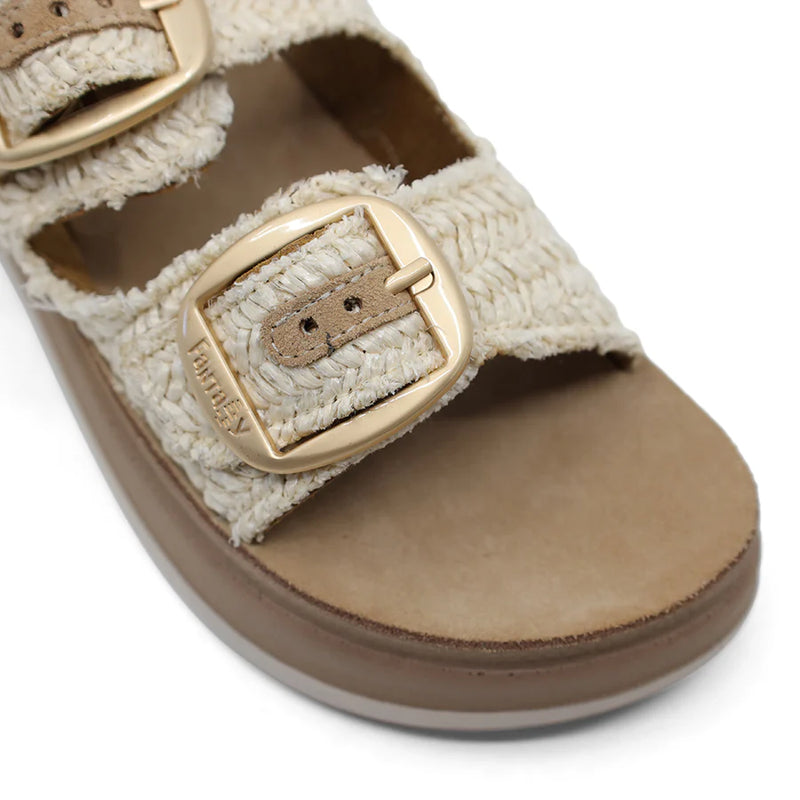 Fantasy Sandals Zefi | Vanilla Raffia