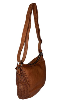 Floella Leather Crossbody Bag