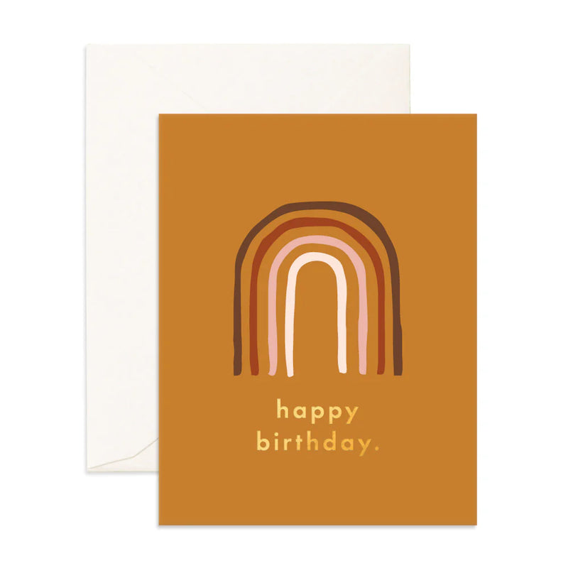 Birthday Rainbow Greeting Card